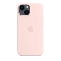 Apple Silicone Case - Silikonowe etui z MagSafe do iPhone14 (kredowy róż)