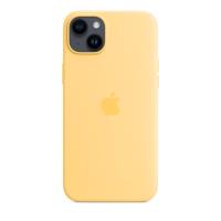Apple Silicone Case - Silikonowe etui z MagSafe do iPhone 14 Plus (bladożółty)