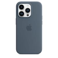 Apple Silicone Case - Silikonowe etui z MagSafe do iPhone 14 Pro (sztormowy błękit)
