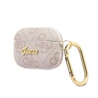 Guess 4G Script Metal Collection- Etui AirPods Pro (różowy)