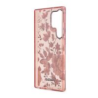 Guess Flower Collection - Etui Samsung Galaxy S23 Ultra (różowy)