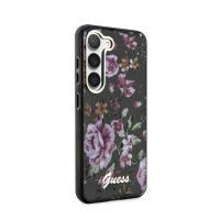 Guess Flower Collection - Etui Samsung Galaxy S23+ (czarny)