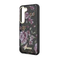 Guess Flower Collection - Etui Samsung Galaxy S23 (czarny)