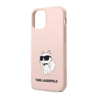 Karl Lagerfeld Silicone NFT Choupette - Etui iPhone 12 / iPhone 12 Pro (różowy)