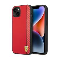 Ferrari Carbon – Etui iPhone 14 Plus (Czerwony)