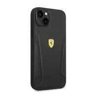 Ferrari Leather Stamp Sides – Etui iPhone 14 Plus (Czarny)