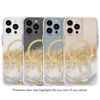 Case-Mate Karat - Etui iPhone 13 Pro zdobione złotem (Marble)