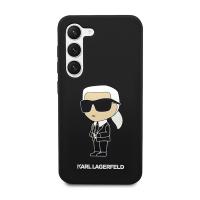 Karl Lagerfeld Silicone NFT Ikonik - Etui Samsung Galaxy S23 (czarny)