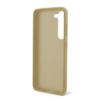 Guess Glitter Flakes Metal Logo Case - Etui Samsung Galaxy S23+ (złoty)