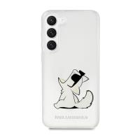 Karl Lagerfeld Choupette Fun - Etui Samsung Galaxy S23 (przezroczysty)