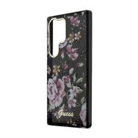 Guess Flower Collection - Etui Samsung Galaxy S23 Ultra (czarny)
