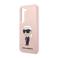 Karl Lagerfeld Silicone NFT Ikonik - Etui Samsung Galaxy S23+ (różowy)