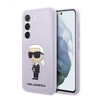 Karl Lagerfeld Silicone NFT Ikonik - Etui Samsung Galaxy S23+ (fioletowy)
