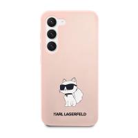 Karl Lagerfeld Silicone NFT Choupette - Etui Samsung Galaxy S23+ (różowy)