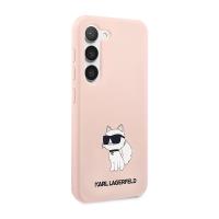Karl Lagerfeld Silicone NFT Choupette - Etui Samsung Galaxy S23+ (różowy)