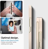 Spigen Thin Fit Pen - Etui do Samsung Galaxy Z Fold 4 (Pearled Ivory)