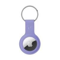 Crong Silicone Case with Key Ring – Brelok do Apple AirTag (fioletowy)