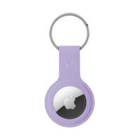Crong Silicone Case with Key Ring – Brelok do Apple AirTag (fioletowy)