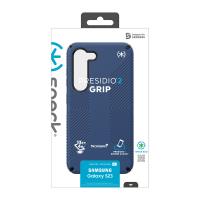 Speck Presidio2 Grip - Antypoślizgowe etui Samsung Galaxy S23 (Coastal Blue/Black)