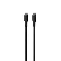PURO ICON Soft Cable – Kabel USB-C do USB-C 1.5 m (Black)