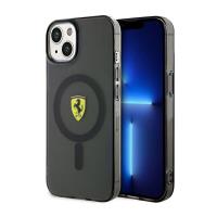 Ferrari Translucent MagSafe - Etui iPhone 14 Plus (Czarny)