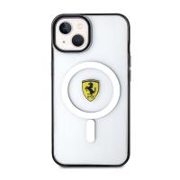 Ferrari Outline Magsafe - Etui iPhone 14 (Przezroczysty)