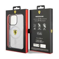 Ferrari Outline Magsafe - Etui iPhone 14 Pro Max (Przezroczysty)