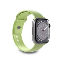 PURO ICON - Elastyczny pasek do Apple Watch 42/44/45/49 mm (S/M & M/L) (Matcha Green)