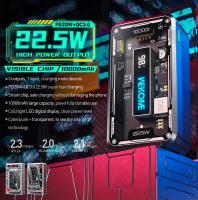 WEKOME WP-395 Vanguard Series - Power bank 10000 mAh Super Charging PD 20W + QC 22.5W (Czarny)