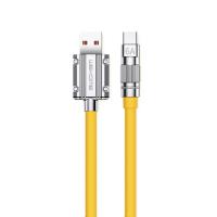WEKOME WDC-186 Wingle Series - Kabel połączeniowy USB-A do USB-C Fast Charging 1 m (Żółty)