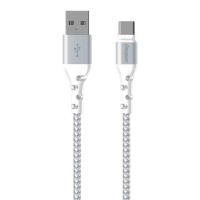 Energizer Ultimate - Kabel połączeniowy USB-A do USB-C 2m (Biały)