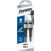 Energizer Ultimate - Kabel połączeniowy USB-C do USB-C 2m (Srebrny)