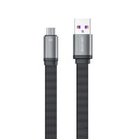 WEKOME WDC-156 King Kong 2nd gen - Kabel połączeniowy USB-A do Micro USB 6A Fast Charging 1.3 m (Czarny)