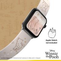 Disney Winnie The Pooh - Pasek do Apple Watch 38/40/41/42/44/45/49 mm (Sweet Honey)