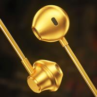WEKOME YC05 Sakin Series - Słuchawki przewodowe jack 3,5 mm (Złoty)