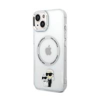 Karl Lagerfeld NFT Karl & Choupette MagSafe - Etui iPhone 13 (Przezroczysty)