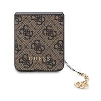 Guess 4G Charms Collection - Etui do Samsung Galaxy Z Flip 5 (brązowy)