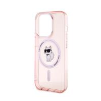 Karl Lagerfeld IML Choupette MagSafe - Etui iPhone 15 Pro (różowy)