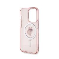 Karl Lagerfeld IML Choupette MagSafe - Etui iPhone 15 Pro Max (różowy)