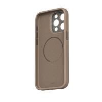 Moshi Napa MagSafe - Skórzane etui iPhone 15 Pro (Woodsmoke Brown)