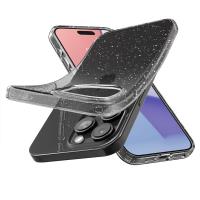 Spigen Liquid Crystal Glitter - Etui do iPhone 15 Pro Max (Przezroczysty)