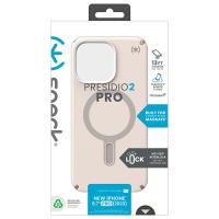 Speck Presidio2 Pro ClickLock & MagSafe - Etui iPhone 15 Pro Max (Bleached Bone / Heirloom Gold / Hazel Brown)