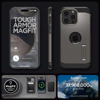 Spigen Tough Armor Mag MagSafe - Etui do iPhone 15 Pro Max (Gunmetal)