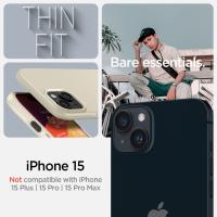 Spigen Thin Fit - Etui do iPhone 15 (Beżowy)
