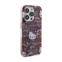 Hello Kitty IML Tags Graffiti - Etui iPhone 13 Pro (różowy)