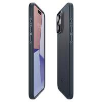 Spigen Thin Fit - Etui do iPhone 15 Pro (Metal Slate)