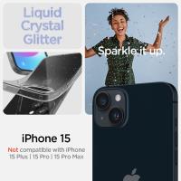 Spigen Liquid Crystal Glitter - Etui do iPhone 15 (Przezroczysty)