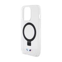 BMW Ring Stand M Collection MagSafe - Etui iPhone 15 Pro (przezroczysty)