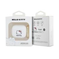 Hello Kitty Silicone 3D Kitty Head - Etui AirPods 3 (biały)