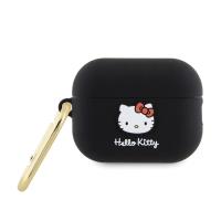 Hello Kitty Silicone 3D Kitty Head - Etui AirPods Pro 2 (czarny)